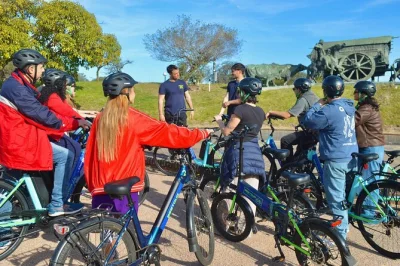 Feel the breeze riding an e-bike along montevideo’s rambla, explore pocitos, independence plaza, and more with a local guide. includes helmet, audio guide, and stops.