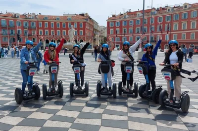 Erlebe in nizza eine segway-tour zum junggesellenabschied. gleite durch die altstadt, den cours saleya und die colline du château – ein spaßiges erlebnis für gruppen.