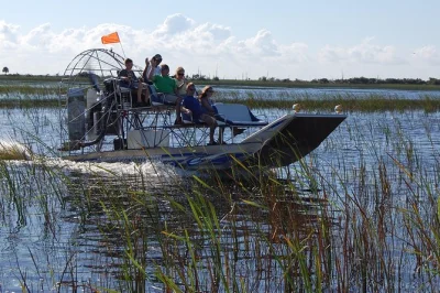 Erlebe die everglades in florida hautnah bei einer privaten airboat-tour, entdecke alligatoren aus nächster nähe und lerne die tierwelt mit deinem guide kennen. inklusive exklusivem zugang und eintr