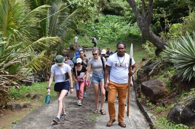 Step inside dominica’s kalinago territory on a private tour led by a former chief. includes craft demos, sacred hikes, and lunch with local flavors. all fees covered.