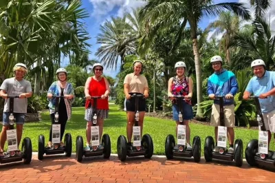 Recorre el malecón de tampa bay en segway, avista delfines y pasea por los exuberantes sunken gardens en san petersburgo. entrada incluida.