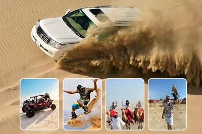 Vivez l’adrénaline du dune bashing et du sandboard dans le désert qatari, savourez un thé avec les chameaux et découvrez la mer intérieure. prise en charge incluse, départs flexibles.