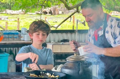 Feel the warmth of nosara’s kitchens as you cook costa rican dishes with a local chef, learn wood fire techniques, and share a meal together. includes lunch and juice.