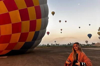Float above marrakech at sunrise in a hot air balloon, glimpse atlas mountains and berber villages, then share a traditional breakfast after pickup and drop-off.