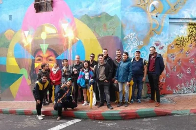 Start in bogotá’s la candelaria, wander bold murals, sip andean tea, and hear artists’ stories with a local guide. includes insurance and all weather gear.