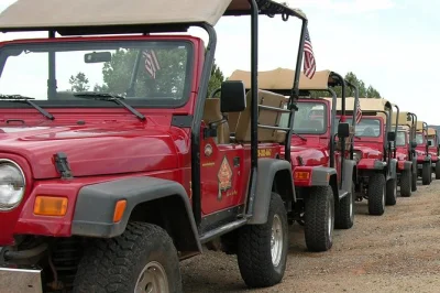 Feel the red dust, laugh with your guide, and ride a private jeep through sedona’s mesas and boynton canyon. includes all fees, local guide, and 2 hour adventure.