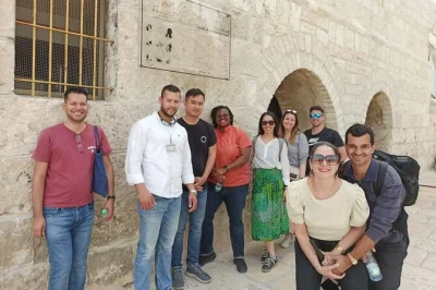 Walk through bethlehem’s church of the nativity, see jericho’s ancient ruins, and stand at the jordan river baptism site. includes pickup and local guide in bethlehem.