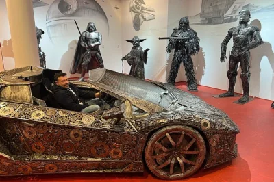 Step inside prague’s gallery of steel figures—touch, climb, and laugh your way through superhero cars, sci-fi art, and hands-on exhibits. wheelchair accessible tickets.