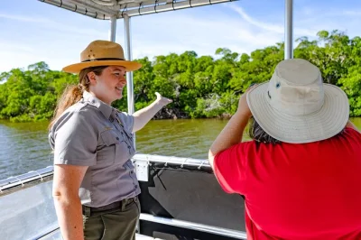 Feel the wild side of the everglades on a boat tour through chokoloskee bay & ten thousand islands, with stories from local guides. wheelchair accessible & family friendly.