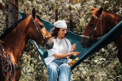 Wake up in the colombian andes with horseback riding, fresh farm breakfast, and real family hospitality—includes pickup and a local guide at a 100-year-old finca.