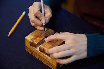 Step into a quiet insadong studio, carve your own korean stone seal with a local artist, and sip camellia tea. small group, hands-on, includes all materials.