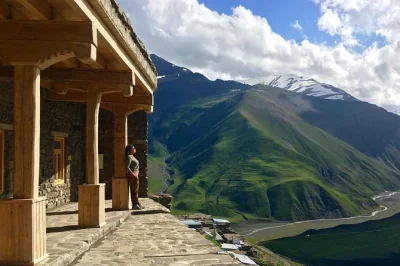 Feel the wild colors of azerbaijan’s candy cane mountains, share lunch in khinalug village, and cross rivers by suv—hotel pickup and local guide included.