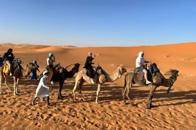 Feel morocco’s wild edges on a 3-day fes to marrakech tour with camel rides, berber villages, and nights under saharan stars. includes pickup & local guides.