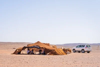 Feel the sahara’s rhythm on a 4-day fes to marrakech journey—ride camels, meet berber families, camp under stars. includes private transport & pickup.