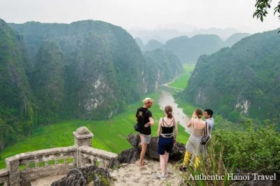Step from hanoi into ninh binh’s wild beauty—bai dinh pagoda, trang an boat caves, and the climb at mua cave. includes hotel pickup, local guide, and lunch.