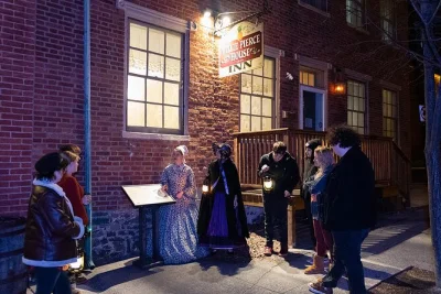 Step into gettysburg’s haunted streets after dark, hearing real ghost stories and civil war history with a local guide. includes accessible route and authentic tales.
