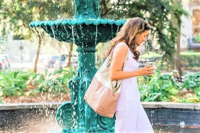 Savannah, mercer williams house, chippewa square : plongez dans l’histoire avec une visite guidée à pied, récits en direct et casques audio. guide local passionné inclus.