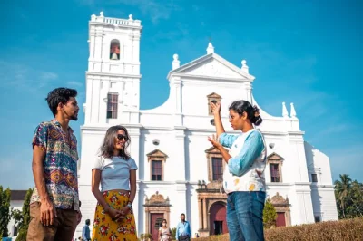 Découvrez l’histoire fascinante d’old goa lors d’une balade guidée : visitez des églises classées au patrimoine mondial, écoutez des anecdotes locales, avec billets d’entrée et plan incl