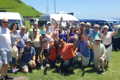 Feel the island’s pulse on a st kitts panoramic tour—history at brimstone hill, lush romney manor gardens, volcanic black rocks, and easy hotel or port pickup.