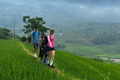 Start your sapa trekking day trip through muong hoa valley, meet local minority people, and enjoy lunch in ta van village. includes pickup and english-speaking guide.