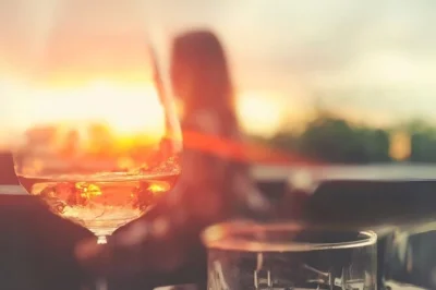 Miami skyline bei sonnenuntergang, champagner an bord, star island & millionaire’s row, musik vom live-dj – unvergessliche bootstour auf der biscayne bay mit guide.