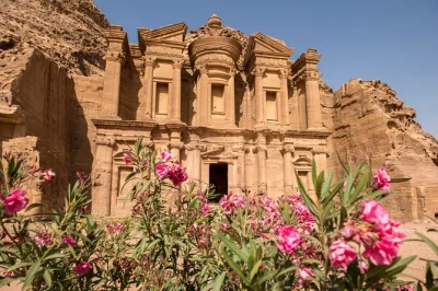 Wake up in jerusalem, cross into jordan, and ride through wadi rum’s wild desert before wandering ancient petra. includes bedouin camp stays, meals & all transfers.
