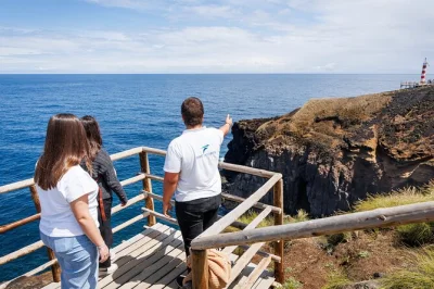 Descubre sao miguel con campos geotérmicos, cuevas costeras, cascadas escondidas y un almuerzo local. incluye recogida y guía experto en la isla.