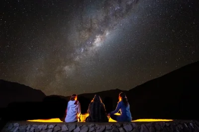 Watch the southern sky from the andes in pisco elqui, sip homemade pisco sour, and explore stars through a 20-inch telescope. includes pickup and night photo.