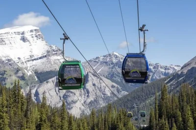Vola sopra banff con la gondola sunshine village, sali sul mount standish chairlift per panorami mozzafiato e passeggia tra i prati alpini. include il servizio navetta.