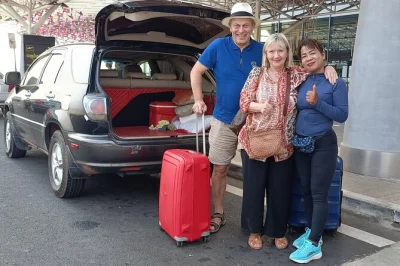 Ride from phnom penh to siem reap with a local driver, stop at the spider market, and enjoy flexible breaks. includes hotel pickup, water, and cold towels.
