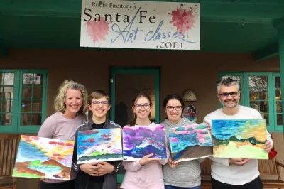 Paint your own masterpiece in santa fe with a top local artist. private 2-hour class, all supplies included. walk from the plaza. book last minute!