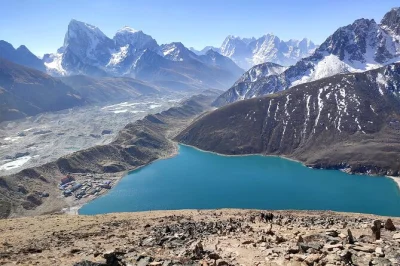 Trekking all’everest base camp passando per i laghi di gokyo e il passo cho la. attraversa namche bazaar, i ghiacciai e scopri i villaggi sherpa. prenota la tua avventura.