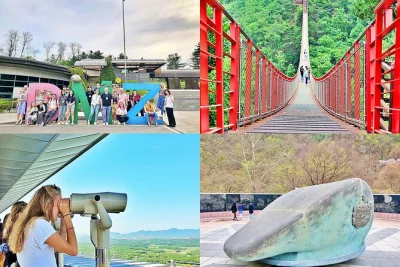 Feel the tension and hope at the dmz, walk through the third tunnel, visit the north korea experience hall, and cross gamaksan suspension bridge. includes pickup.