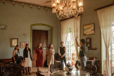 Découvrez les maisons patrimoniales de chandor à goa, écoutez les légendes du village et de la dynastie kadamba, et savourez des snacks typiques, avec guide et entrées incluses.