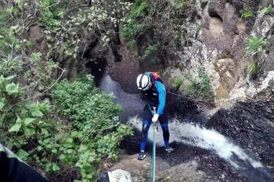 Feel the rush of canyoning in gran canaria, abseil down waterfalls, explore volcanic landscapes, and enjoy a private small group tour with certified guides and snacks included.