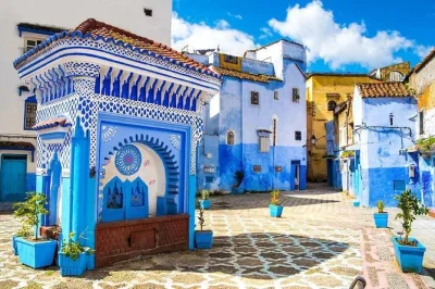 Wander chefchaouen’s blue medina, see the kasbah museum, and visit ras el-maa waterfall with a local guide. includes hotel pickup for a relaxed start.