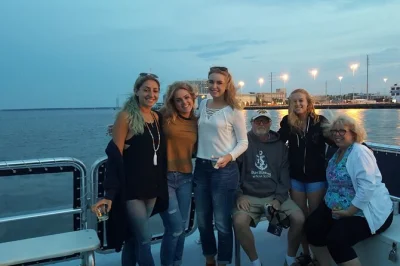 Step aboard a charleston haunted ghost cruise for eerie tales, harbor views, and local legends—includes 1.5-hour narrated tour with drinks available for purchase.
