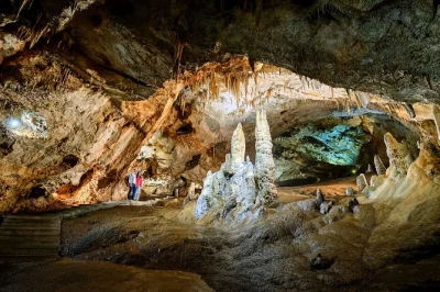 Feel the cool air of lipa cave on a 1-hour guided adventure near cetinje, with all equipment, entrance fees, and parking included. five daily departures.