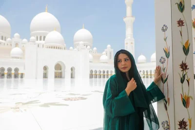 Erlebe dubai und abu dhabi an einem tag – besuche die sheikh zayed moschee, den qasr al watan palast und die etihad towers. inklusive hoteltransfer.
