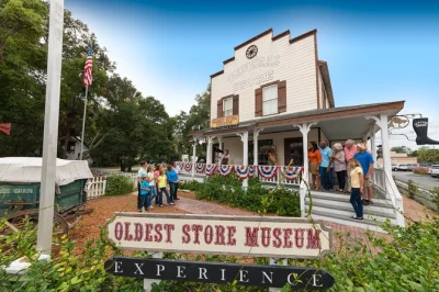 Découvrez le oldest store museum à st. augustine, rencontrez des commerçants hauts en couleur, explorez plus de 100 000 objets vintage et profitez d’acteurs en direct. entrée flexible incluse.