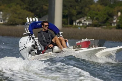Feel the thrill of driving your own creek cat boat on hilton head’s waters, spot dolphins and birds, pass harbour town lighthouse, with a local guide leading the way.