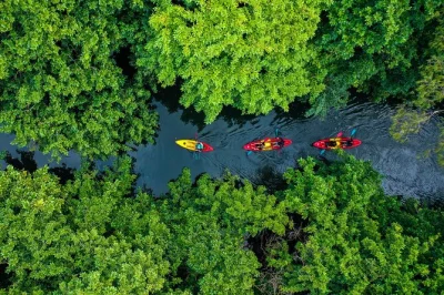 Feel the calm of tamarin river as you paddle at sunset, learn local history from a guide, and spot wildlife. includes lifejacket and small-group setting.