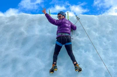 Step onto vatnajökull’s blue ice, climb real glacier walls, and share coffee with your guide. includes all gear, hiking boots, and expert glacier guide.