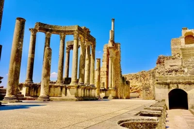 Walk roman ruins at dougga, wander testour’s moorish streets, and explore bulla regia’s underground villas—private tour with guide and all entry fees included.