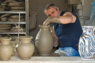 Feel clay between your fingers in montelupo, join a family-run ceramics masterclass, tour the countryside studio, and create your own piece—includes pickup and shipping.