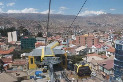 Feel the buzz of la paz on a guided walking tour, ride the cable car above city streets, explore two witches markets, and see san pedro prison from outside. small group.