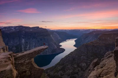 Share trolltunga’s silence at sunset, taste reindeer stew by the fire, and sleep in mountain tents—includes guide, meals, and photo time without crowds.