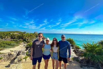 Scopri la magia delle rovine di tulum all’alba, nuota con le tartarughe ad akumal e rilassati in un cenote privato con pranzo nella giungla incluso.