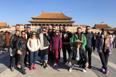 Experience beijing’s top sites—mutianyu great wall, forbidden city, tiananmen square—on a small group layover tour with airport pickup and expert guide.