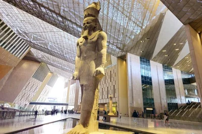 Step inside cairo’s grand egyptian museum with a qr ticket, see tutankhamun’s treasures together for the first time, and wander at your own pace. includes entry ticket.